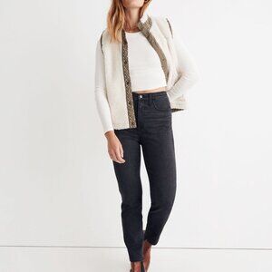NWT Madewell High-Rise Slim Straight Jeans in Richgrove Wash - Size 29